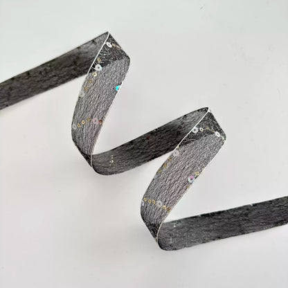 Ruban de fleuriste scintillant à paillettes (2,5 cm x 9,1 m)