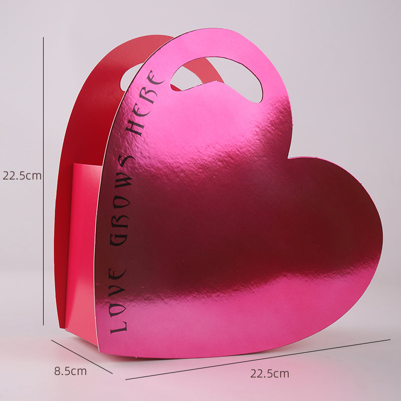 3pcs Heart Shaped Flower Arrangement Box for Valentine's Day