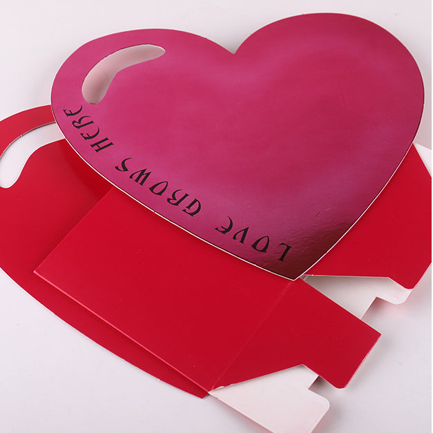3pcs Heart Shaped Flower Arrangement Box for Valentine's Day