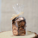 Load image into Gallery viewer, 100g Natural Dried Wood Slices for DIY Crafting