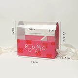 Load image into Gallery viewer, 4pcs Oil Painting Cake Floral Gift Box