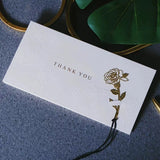 Load image into Gallery viewer, Embossed Floral Greeting Card with Rose Bookmark