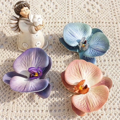 3D Printed Orchid Flower Head Pack 10