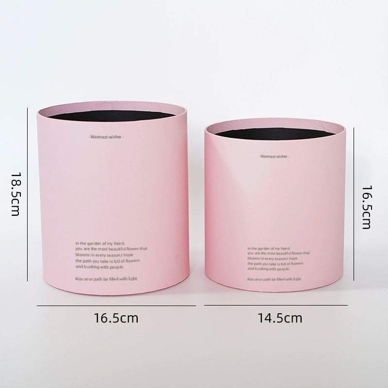 Coffret cadeau floral au fini mat élégant (lot de 2)