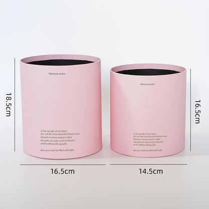 Coffret cadeau floral au fini mat élégant (lot de 2)