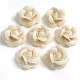 Load image into Gallery viewer, 5cm Camellia Fabric Flower Heads Pack 30