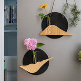 Load image into Gallery viewer, Zen Wood Wall-Mounted Test Tube Vase