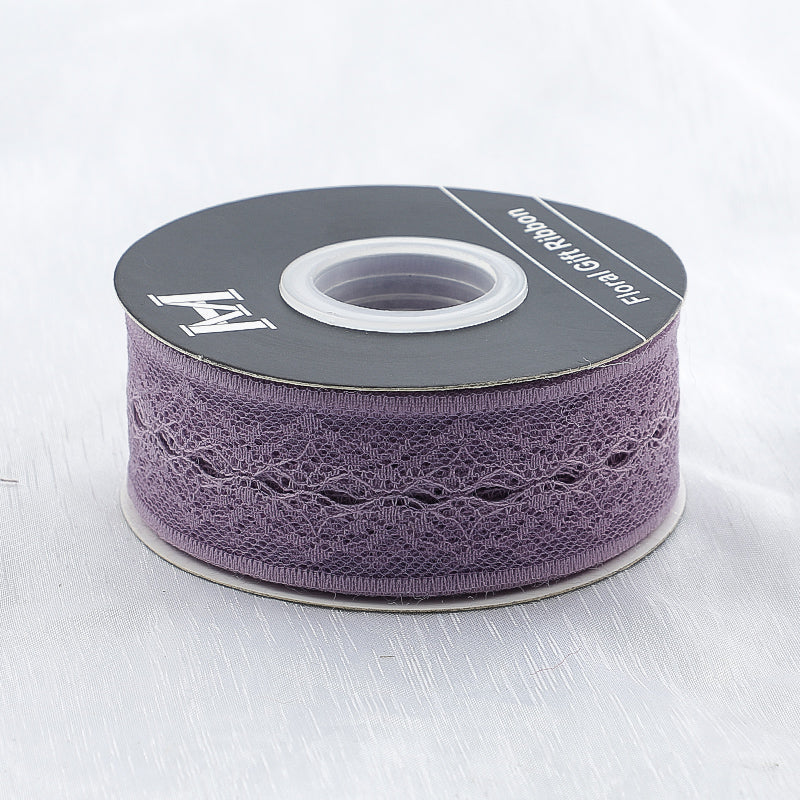 Lace Florist Gift Ribbon (40mmx25Yd)