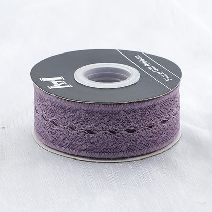 Lace Florist Gift Ribbon (40mmx25Yd)
