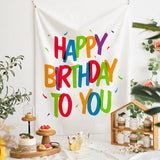 Load image into Gallery viewer, Happy Birthday Backdrop Banner (150Wx200Hcm)