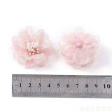 Load image into Gallery viewer, 4cm Organza Fabric Flower Heads Pack 30