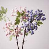 Load image into Gallery viewer, Real Touch Artificial Wild Berry Stem (68cm)