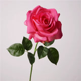 Load image into Gallery viewer, Real Touch Ocean Song Rose Stem (67cm)