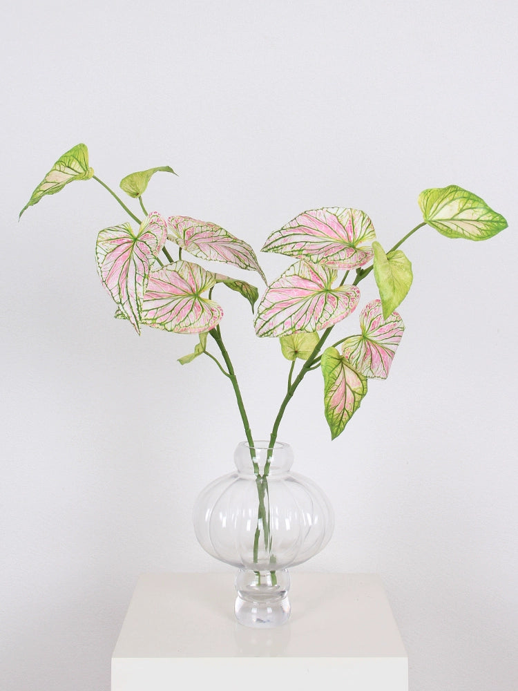 artificial elephant ear plants 3D Real Touch Elephant Ear Plant Spray 72cmH – Floral Supplies Store