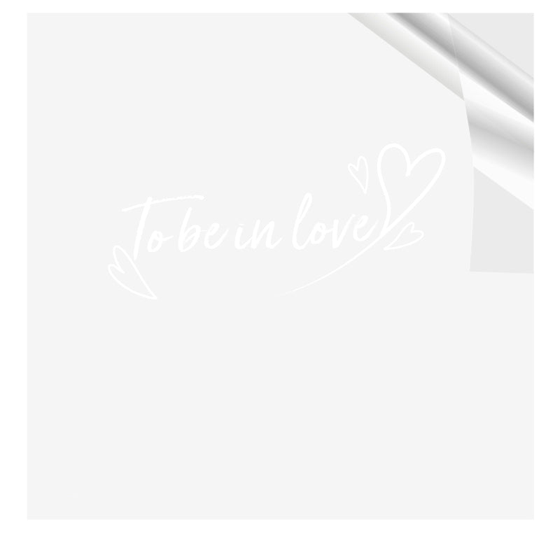 40pcs Valentine's Day Clear Cellophane Wrap (60x60cm)