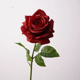 Load image into Gallery viewer, Real Touch Ocean Song Rose Stem (67cm)