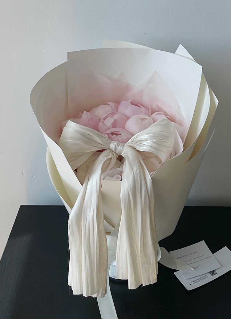6pcs Luxurious DIY Silk Ribbon Fabric