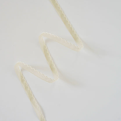 Wave-edge Sheer Ribbon (1cmx10Yd)
