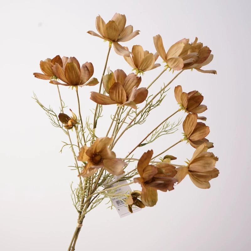 26" Autumn Artificial Cosmos Flower Spray