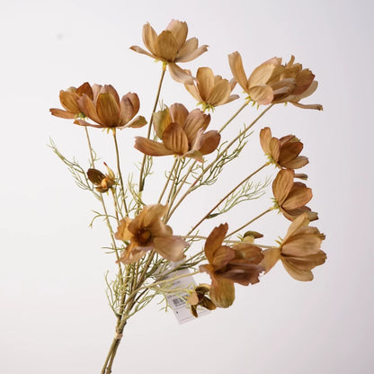 26" Autumn Artificial Cosmos Flower Spray