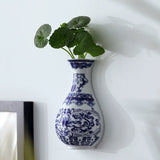 Load image into Gallery viewer, Chinese Porcelain Wall Flower Vase