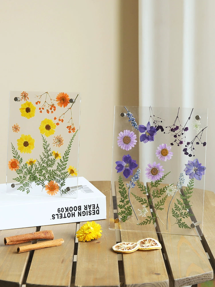 Dried Flowers Pressed Flowers Photo Frame DIY Kit