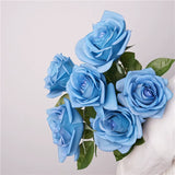 Load image into Gallery viewer, Real Touch Blue Corolla Rose Stem (65cm)