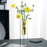 Load image into Gallery viewer, Double-Walled Colored Glass Cylinder Vase