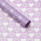 Load image into Gallery viewer, 20pcs Heart Patterned Bouquet Cellophane Wrap (57x57cm)