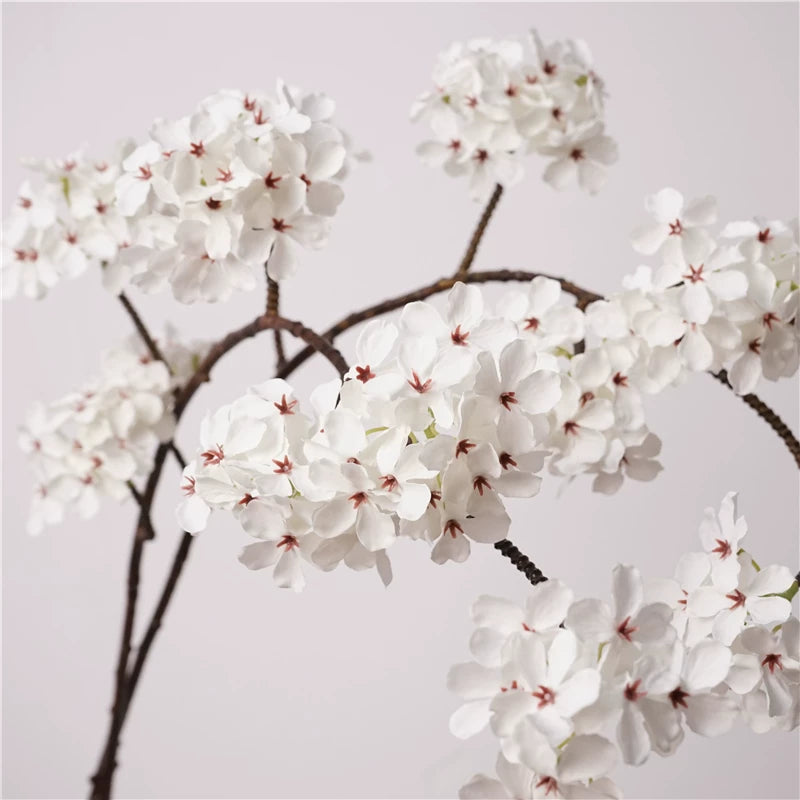 34" Artificial Pear Blossom Branch