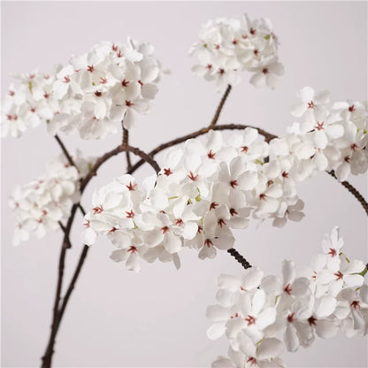 34" Artificial Pear Blossom Branch