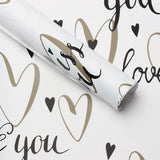 Load image into Gallery viewer, 20pcs Love Heart Graffiti Bouquet Paper (57x57cm)