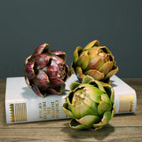 Load image into Gallery viewer, Artificial Artichoke Fake Vegetable Decor