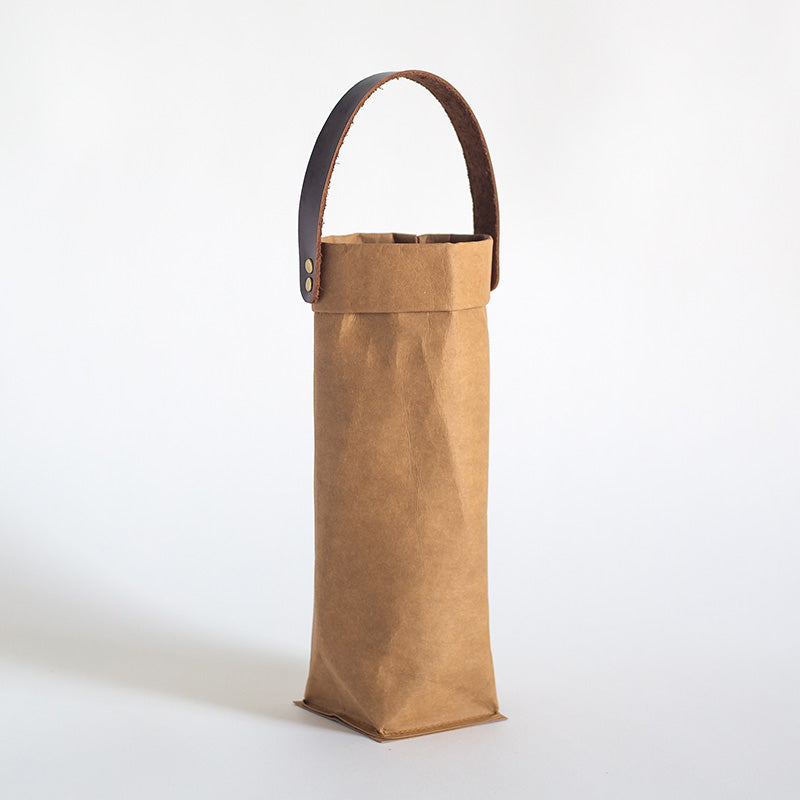 Biodegradable Kraft Paper Wine Gift Bag