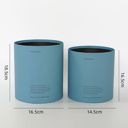 Coffret cadeau floral au fini mat élégant (lot de 2)