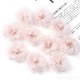 Load image into Gallery viewer, 4cm Organza Fabric Flower Heads Pack 30