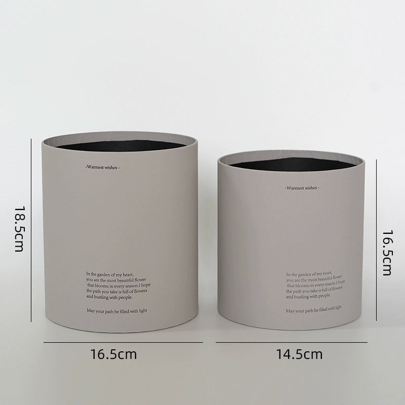Coffret cadeau floral au fini mat élégant (lot de 2)