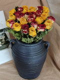 Load image into Gallery viewer, 20-Stem Real Dried Rose Flower Bouquet