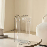 Load image into Gallery viewer, Clear Acrylic Flower Bucket with Handles for Hydrating
