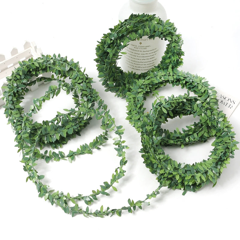 Artificial Green Vines Garland with Iron Wire 7.5m