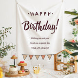 Load image into Gallery viewer, Happy Birthday Backdrop Banner (150Wx200Hcm)