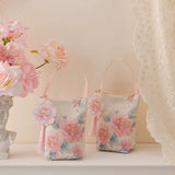 Load image into Gallery viewer, Vintage Peony Flower Party Favor Gift Bags Pack 10