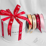 Load image into Gallery viewer, Happy Birthday Satin Ribbon (2.5cmx45Yd)