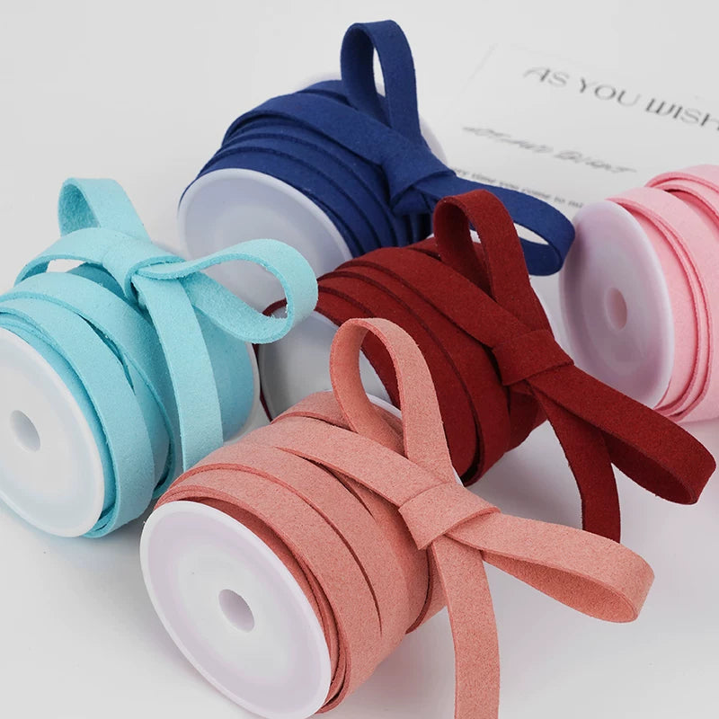 Faux Suede Gift Ribbon (1cmx5Yd)