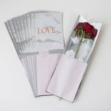 Load image into Gallery viewer, 50pcs Single Stem Rose Floral Sleeves Bags