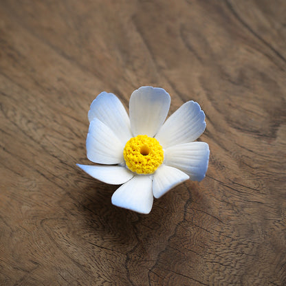 Flower Ceramic Incense Holder for Sticks
