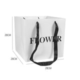 Load image into Gallery viewer, 6pcs Large White Gift Bags for Bouquets