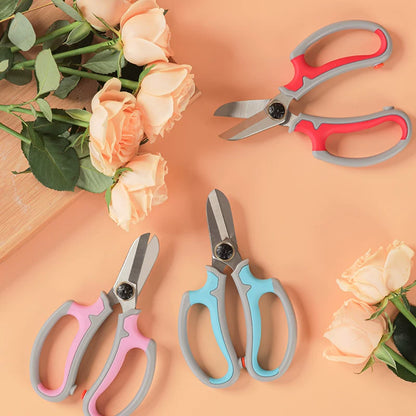 Ciseaux de fleuriste ergonomiques résistants à la rouille