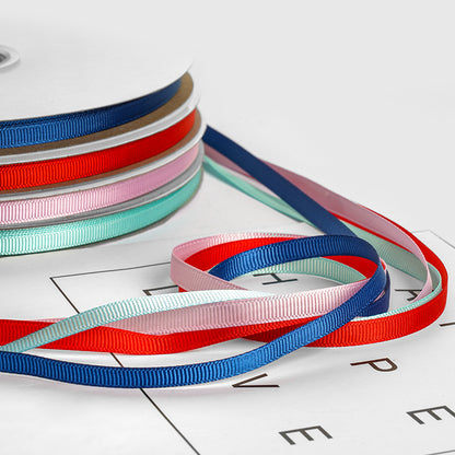 Solid Color Grosgrain Ribbon (6mmx100Yd)