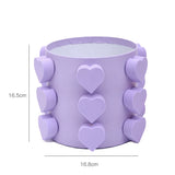 Load image into Gallery viewer, 3D Hearts Round Bouquet Arrangement Box